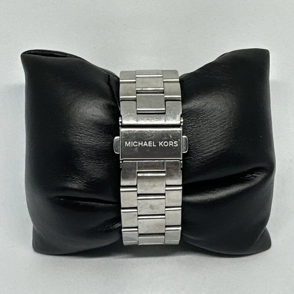 Michael Kors Channing MK6054 Men's Silver Stainless Steel Analog Watch HME559
